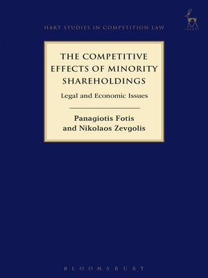 cover image of The Competitive Effects of Minority Shareholdings